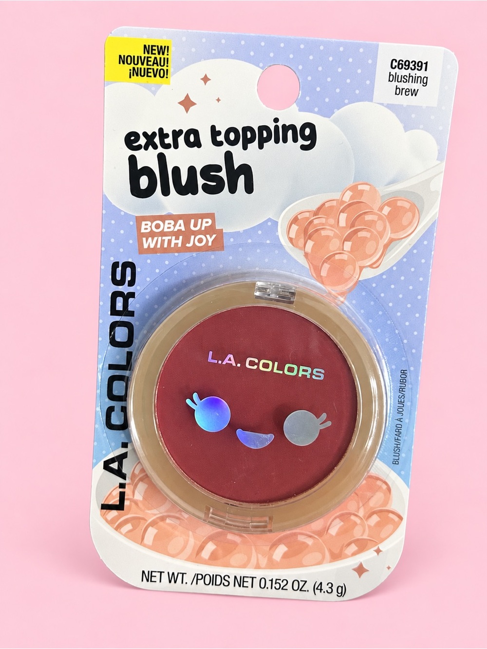 L.A. COLORS Extra Topping Blush Blushing Brew